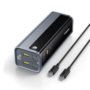 Baseus power bank 20800mah 145w with cable type-c 0.3m,  energeek gp12, space grey Thumbnail 2