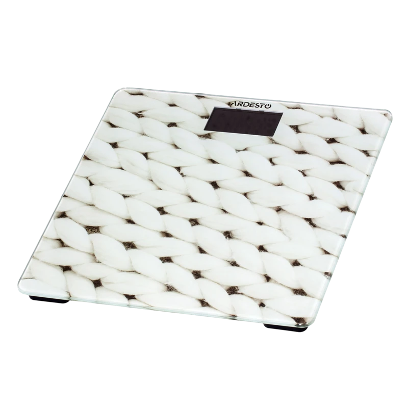 Cântar de podea ardesto scb-965knit, alb 2