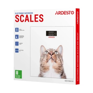 Cântar de podea ardesto scb-965cat, alb Thumbnail 11
