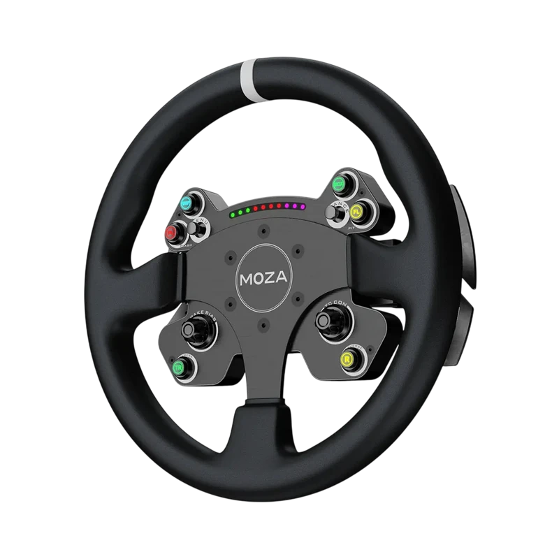 Volan gaming moza cs v2p steering wheel, negru 4