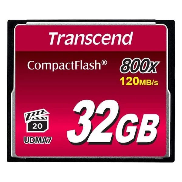 Card de memorie transcend compactflash 800, 32gb (ts32gcf800) 2