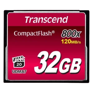 Card de memorie transcend compactflash 800, 32gb (ts32gcf800)