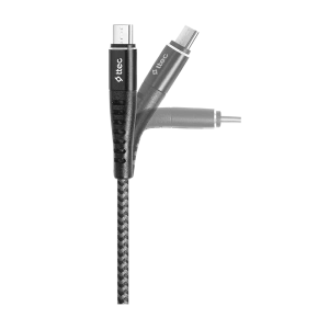 Ttec кабель usb - micro usb 2.4a (1.5 м) extreme, черный Thumbnail 3