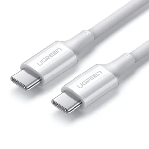 Ugreen кабель type-c 2.0 на type-c 2.0 5a 100w 1м, белый | us300 Thumbnail 3