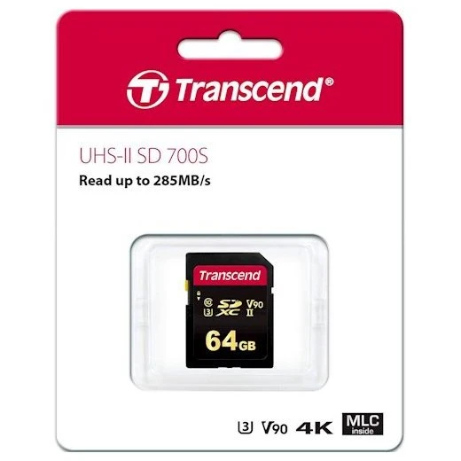 Card de memorie transcend sdxc class 10, 64gb (ts64gsdc700s) 2