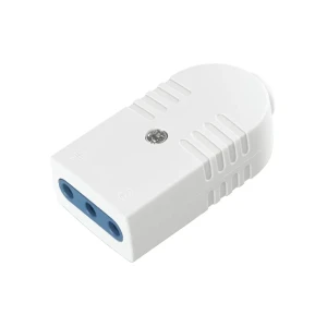 Розетка кабельная azzurra 2p + e 10 a 220 - 240 в scame