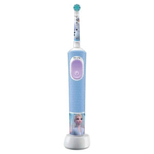 Periuță de dinți electrică Braun Oral-B Vitality PRO Kids Frozen, Albastru deschis
