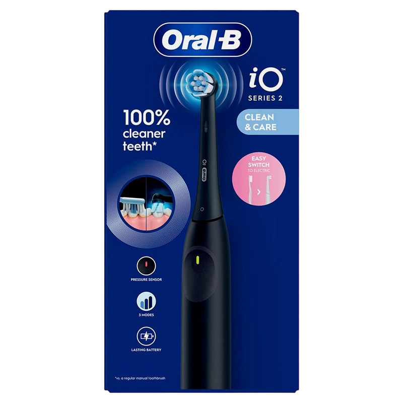 Электрическая зубная щетка braun oral-b io2, night black 3