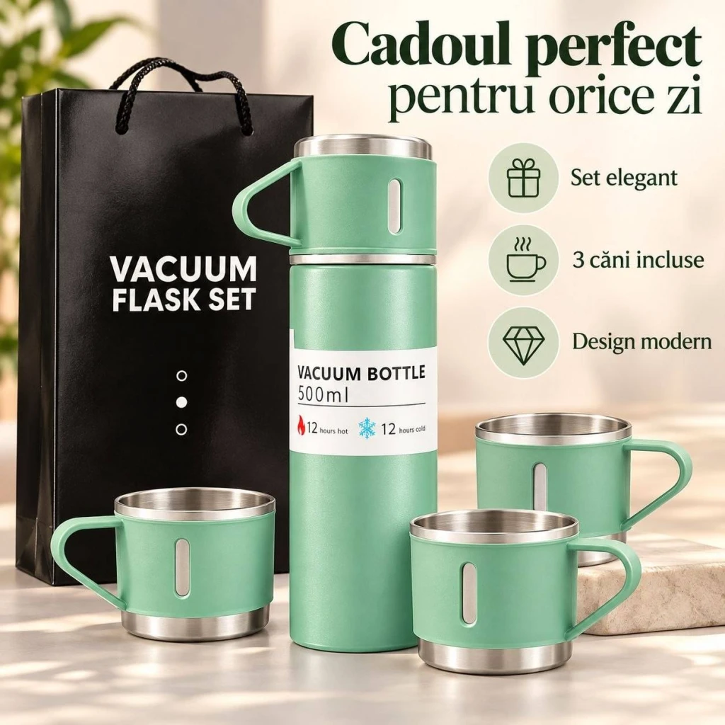 Termos 500 ml +3 canute wy0391 3