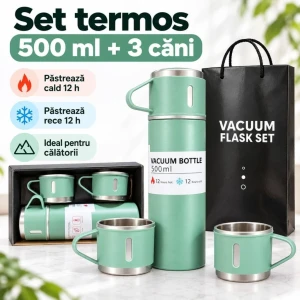 Termos 500 ml +3 canute wy0391 Thumbnail 1