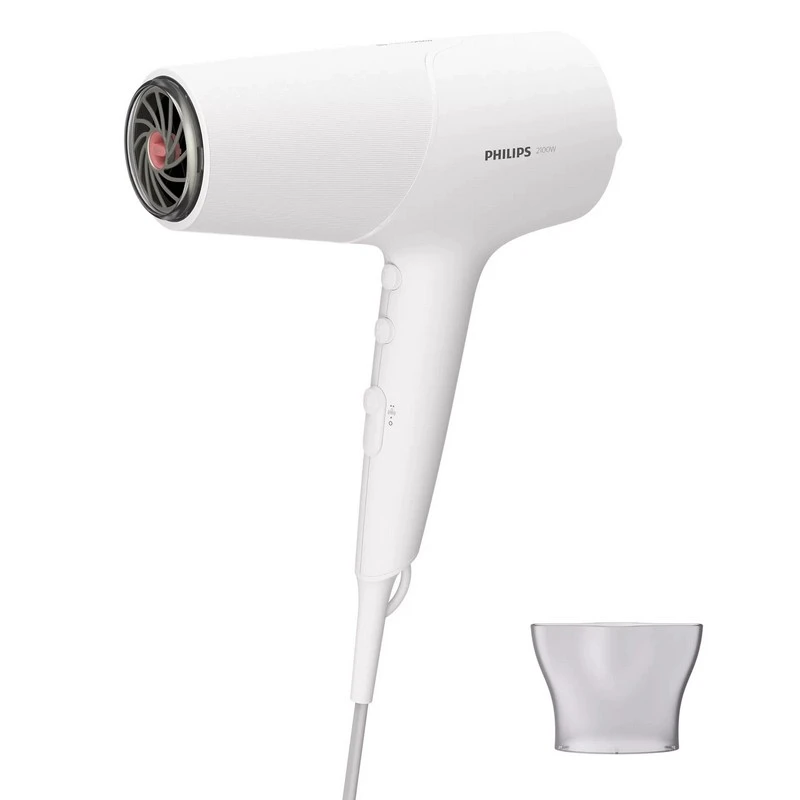 Uscător de păr philips bhd500/00, 2100 w, alb 7