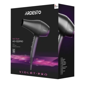 Uscător de păr ardesto hd-y222pro, 2200w, negru Thumbnail 6