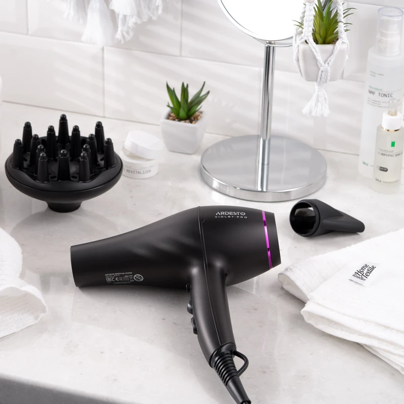 Uscător de păr ardesto hd-y222pro, 2200w, negru 8