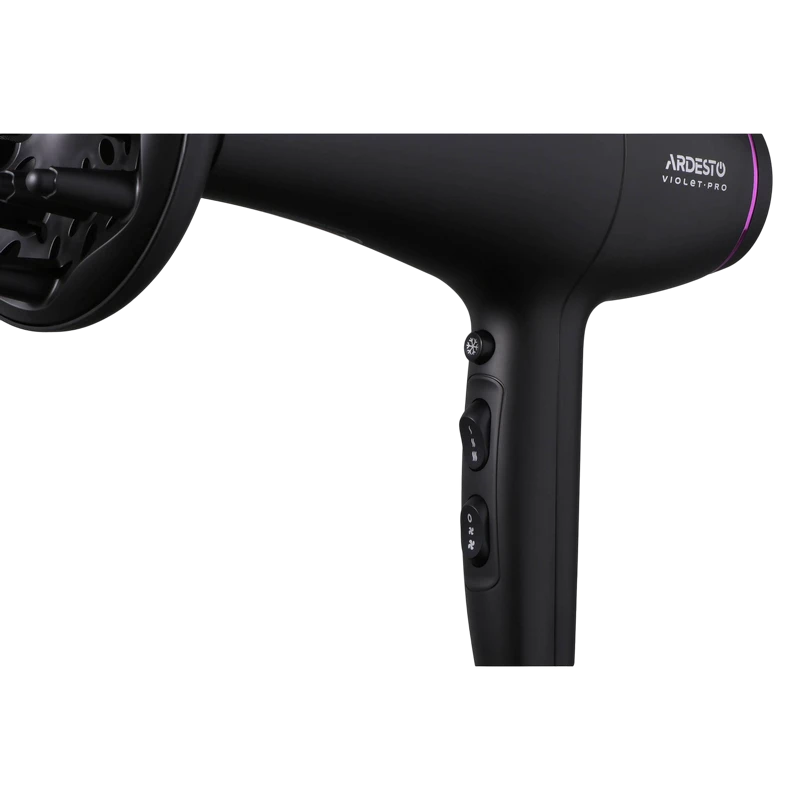 Uscător de păr ardesto hd-y222pro, 2200w, negru 4