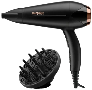Uscător de păr babyliss turbo shine d570de, 2200 w, negru Thumbnail 5