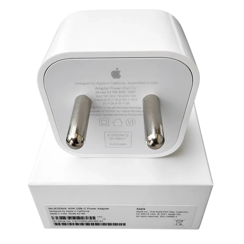 Зарядное устройство apple 40w usb-c dynamic, , белый 5