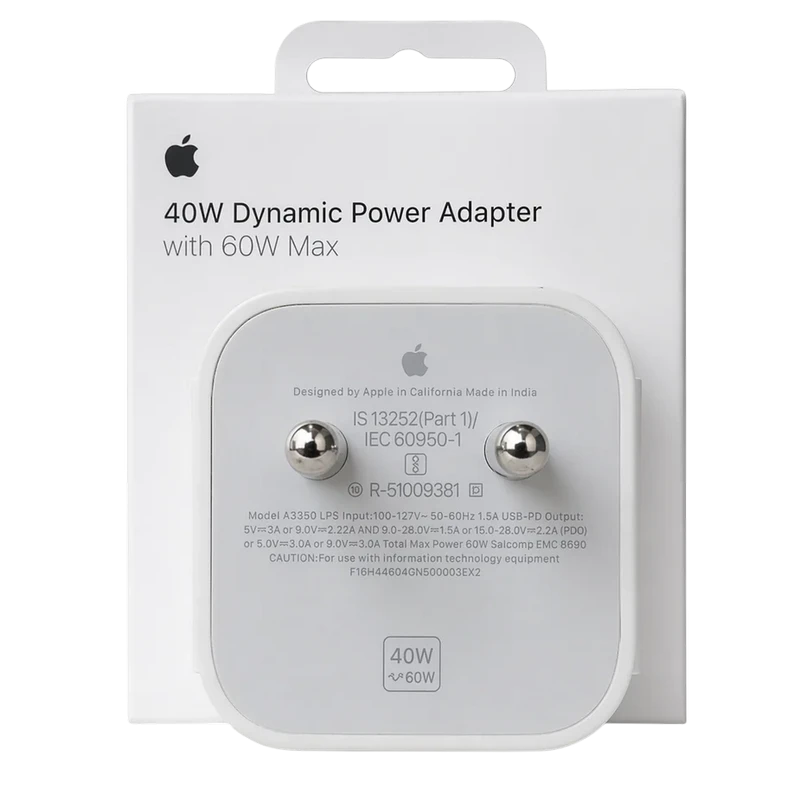 Зарядное устройство apple 40w usb-c dynamic, , белый 3