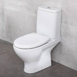 Vas wc compact cersanit moduo rimless alim. infer. orizontal soft close drp