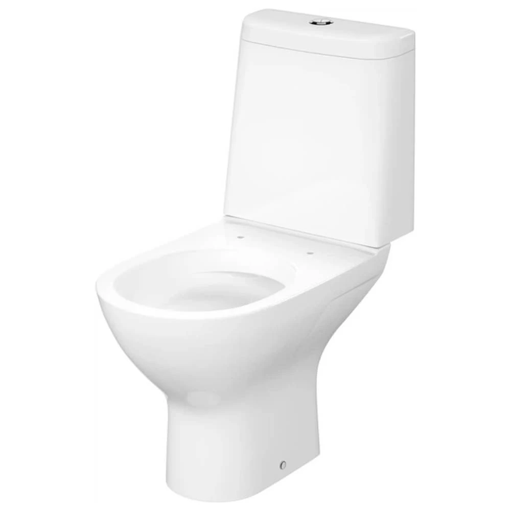 Vas wc compact cersanit colour pro oval vortex slim alim. infer. orizontal soft close, easy release drp 4