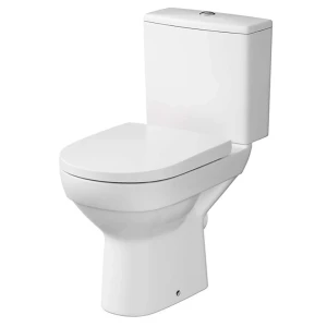 Vas wc compact cersanit city rimless alim. infer. orizontal soft close drp