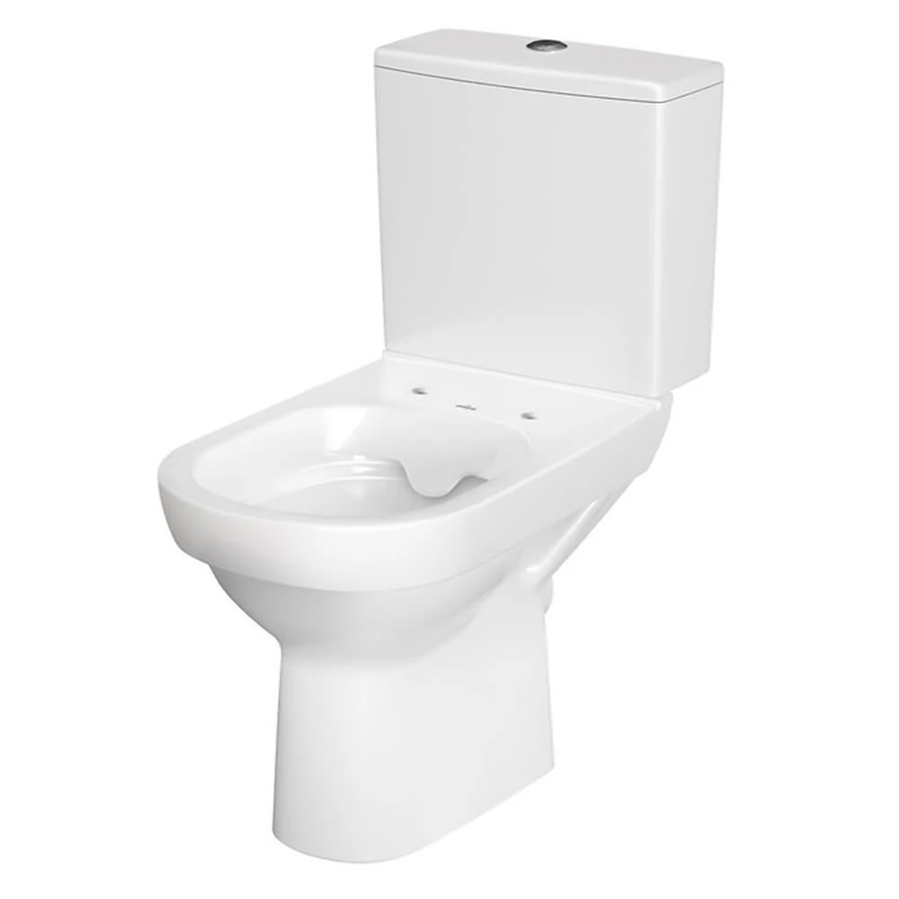 Vas wc compact cersanit city rimless alim. infer. orizontal soft close drp 2