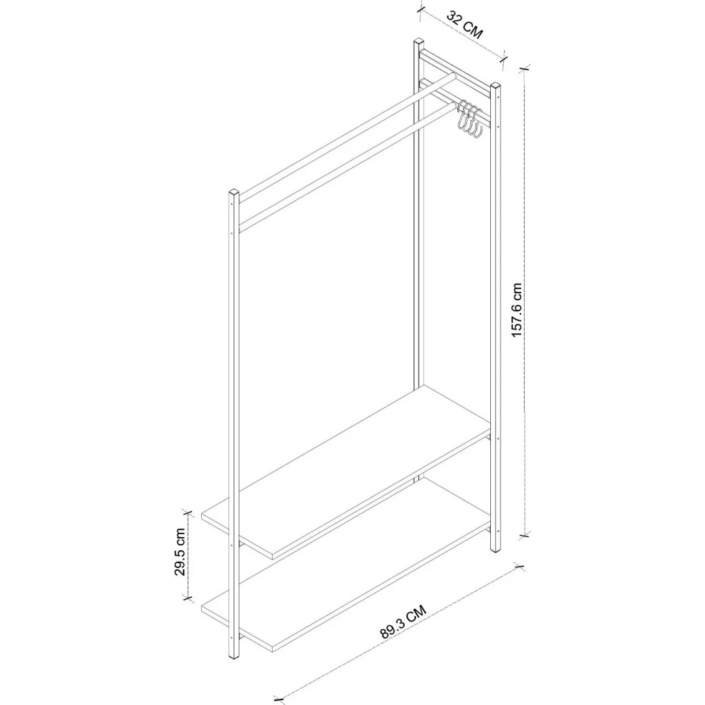 Cuier bofigo 21-09-01 white 6