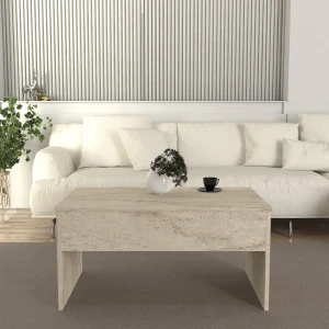 Журнальный столик hanah home akilli travertine Thumbnail 2