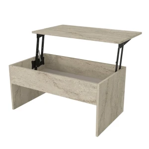 Журнальный столик hanah home akilli travertine Thumbnail 5