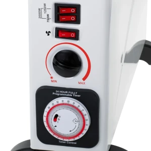 Convector electric mesko ms-7741 white Thumbnail 4