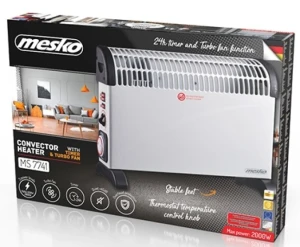 Convector electric mesko ms-7741 white Thumbnail 9