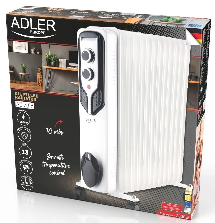 Calorifer electric cu ulei adler ad-7818 7