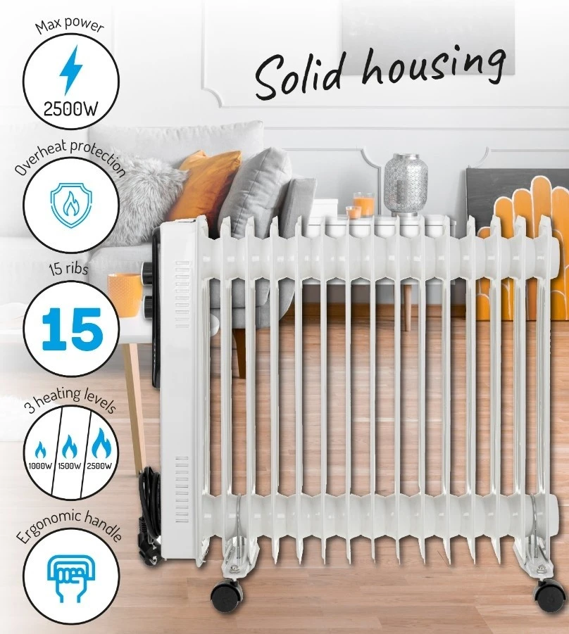 Calorifer electric cu ulei adler ad-7819 8