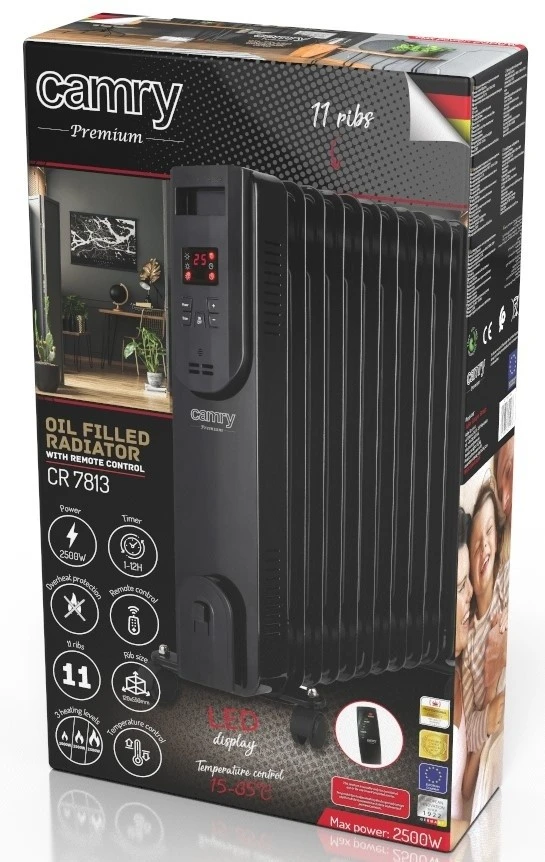 Calorifer electric cu ulei camry cr-7813 8