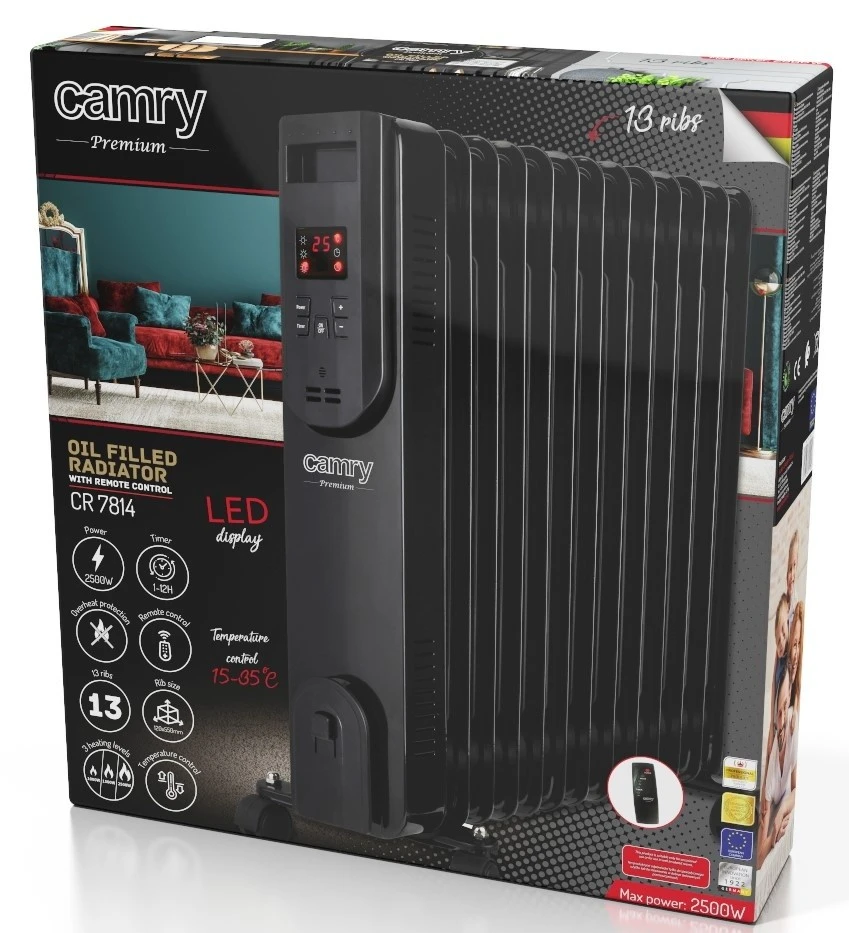 Calorifer electric cu ulei camry cr-7814 6
