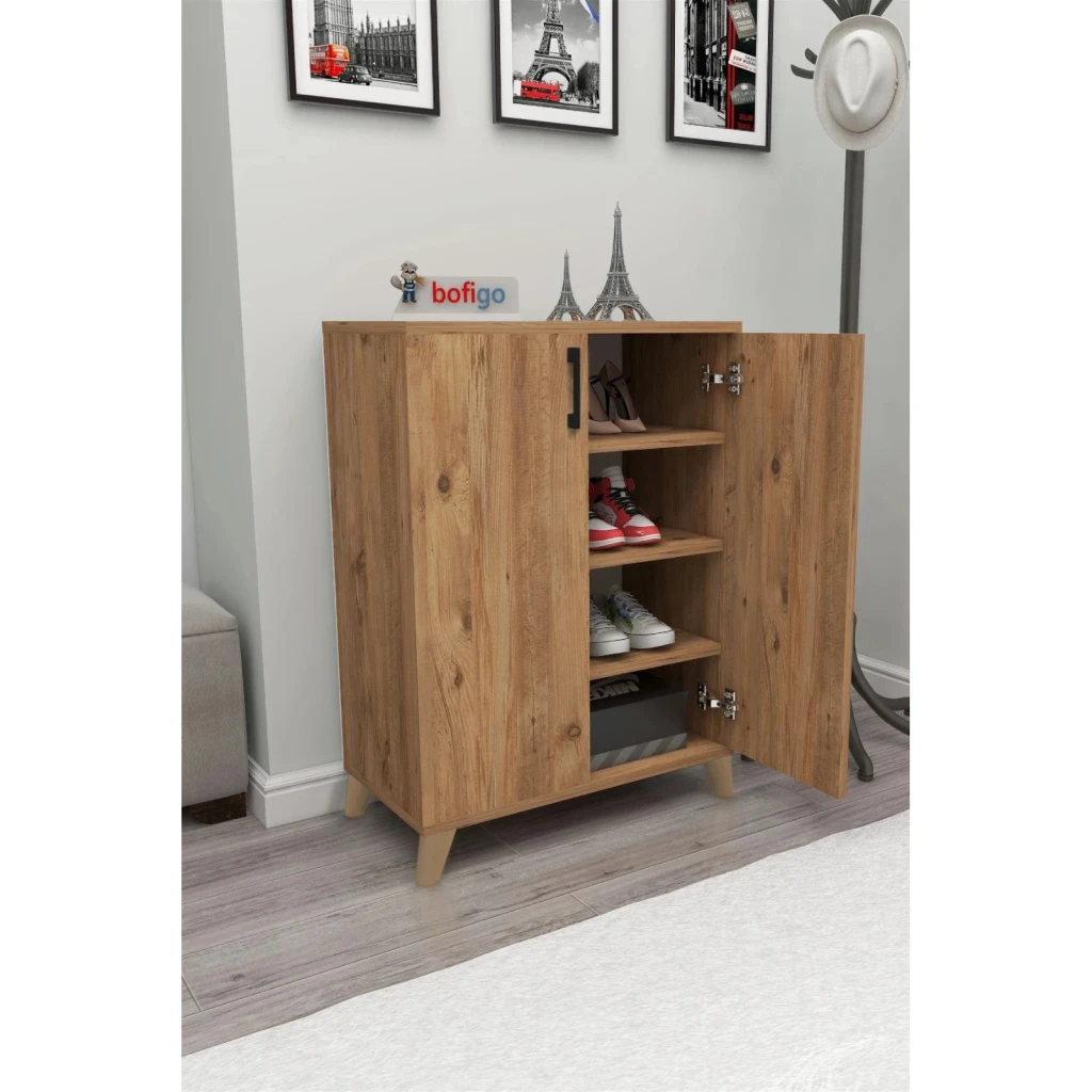 Rafturi pentru pantofi bofigo 12-40-02 pine 3