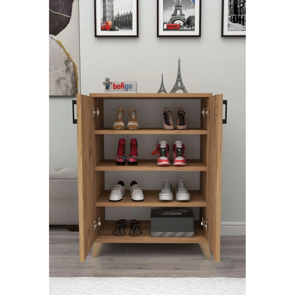 Rafturi pentru pantofi bofigo 12-40-02 pine 4