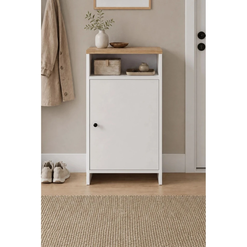 Rafturi pentru pantofi bofigo 18-18-41 sapphire oak/white 2