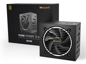 Sursă Alimentare PC be quiet! PURE POWER 12 M, 850W, ATX, Complet modular