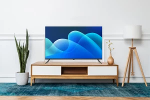 43" QLED SMART Телевизор KIVI 43U770QB, 3840x2160 4K UHD, Android TV, Чёрный