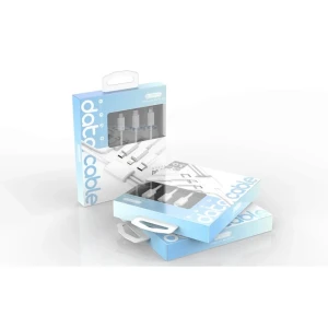 Cablu usb ezra, 3-в-1, a-c 15w, a-l 10w, a-m 10w, dc352
