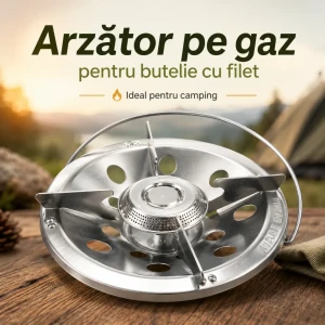 Aragaz portabil pentru camping