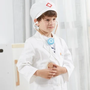 Costum de doctor pentru copii cu bonetă medicală Thumbnail 4