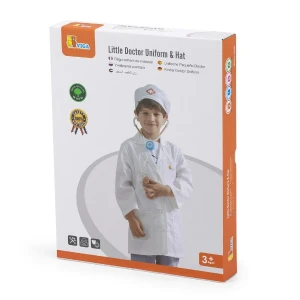 Costum de doctor pentru copii cu bonetă medicală Thumbnail 3