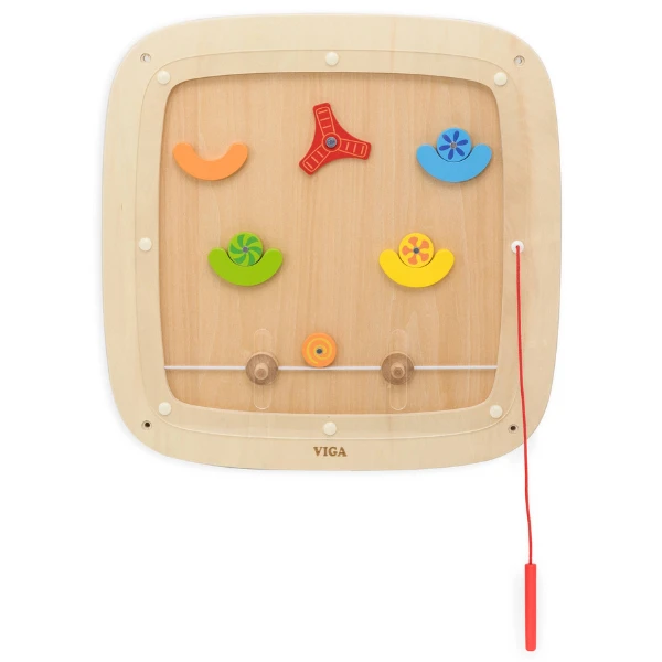 Panou de joacă din lemn pentru perete „pinball” 2