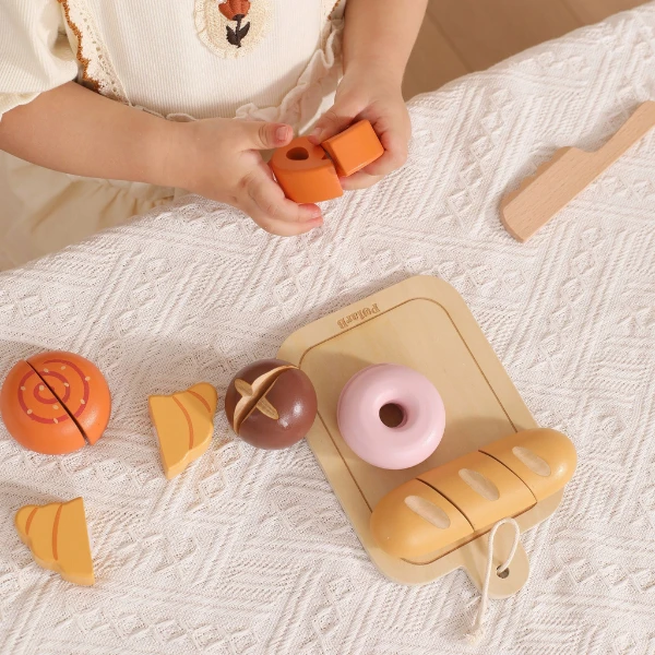 Деревянный игровой набор «режем продукты» 11
