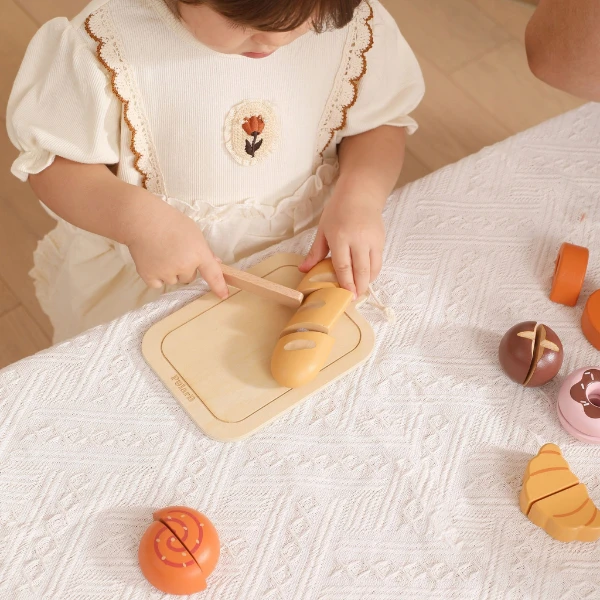 Деревянный игровой набор «режем продукты» 13