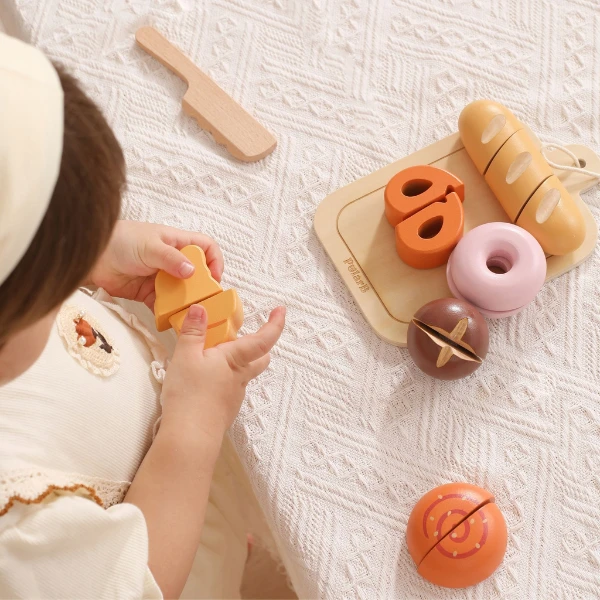Деревянный игровой набор «режем продукты» 9