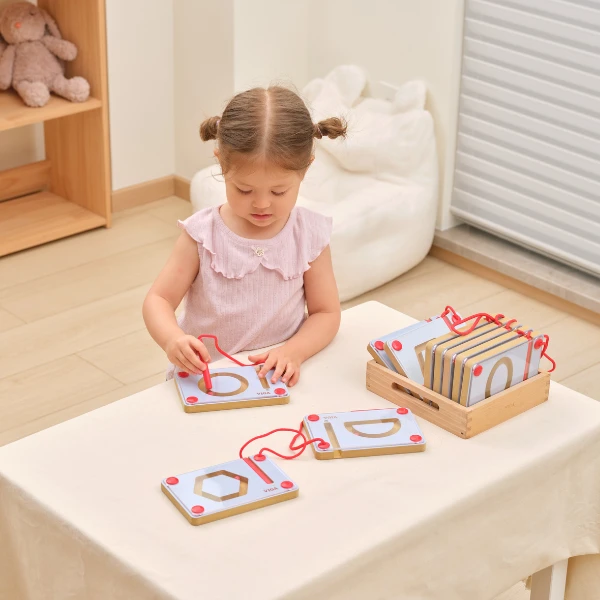 Set de table magnetice „forme geometrice”, 10 buc. 5