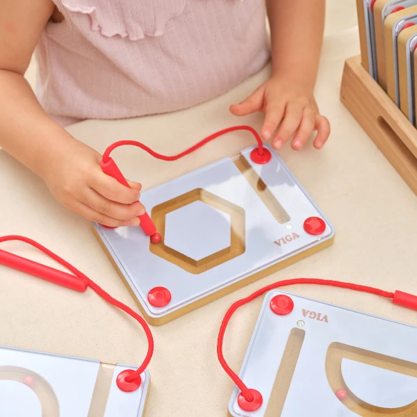 Set de table magnetice „forme geometrice”, 10 buc. 7