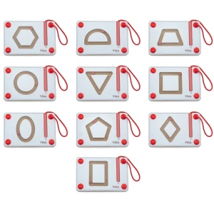 Set de table magnetice „forme geometrice”, 10 buc. Thumbnail 2